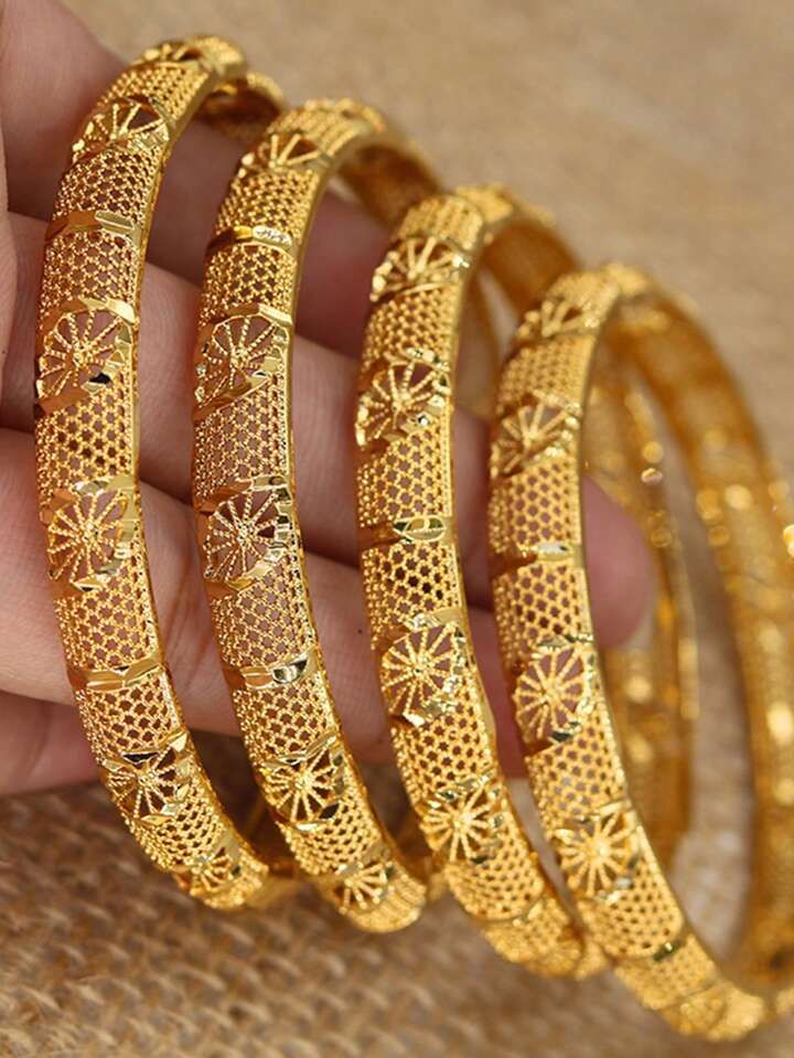 Everyday bangles – Best Trending Gold Bangle Designs for women