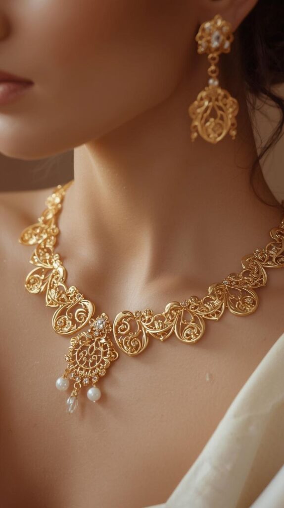 Simple gold jewellery styling tips for women
