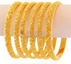 Bridal jewellery – Best Trending Gold Bangle Designs for brides
